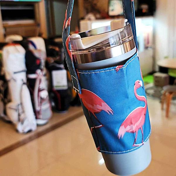  드링크백 텀블러파우치 블루밍고 컵홀더 드링크백