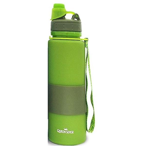  말랑한 실리콘물병 650ml 그린 운동텀블러 예쁜텀블러