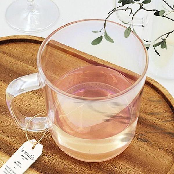  오로라 머그컵 내열유리 머그잔 커피잔 물컵 530ml