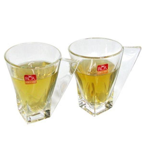  크리스탈 쥬스컵 음료잔 물컵 맥주잔 유리컵 2개