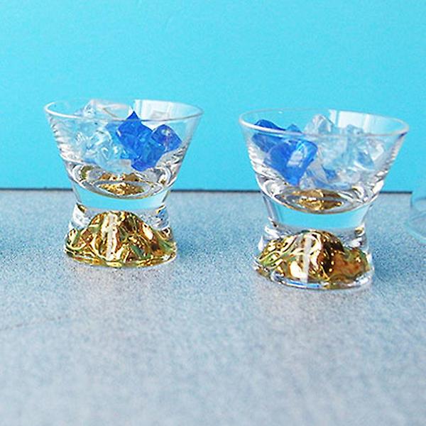  마시피렌체 24k골드 마운틴 소주잔 4P세트 샷잔