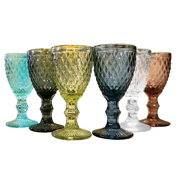  유리 6컬러 소주잔 세트 보드카컵 보드카잔 사케잔