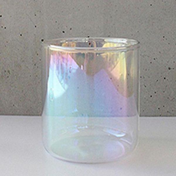  오로라 유리컵 내열 유리잔 물컵 쥬스컵 물잔 420ml