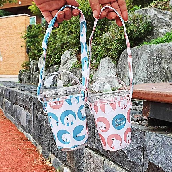  컵 텀블러 파우치 블루베어 드링크백 컵홀더