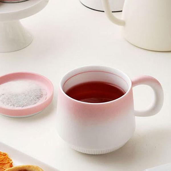  핑크블라썸 뚜껑 머그 1인머그 커피잔 찻잔 머그컵