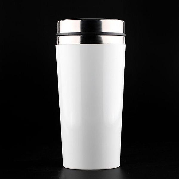  450ml 화이트 하이그로시 텀블러 휴대 스텐보틀