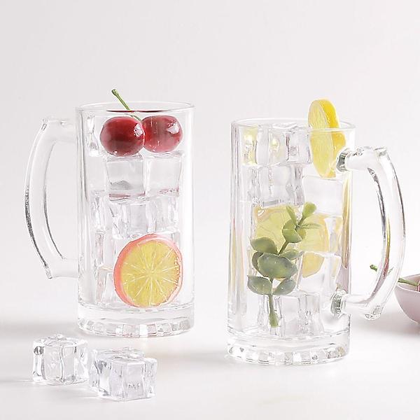  맥주컵 손잡이 맥주잔 맥주전용잔 생맥주잔 480ml 2p