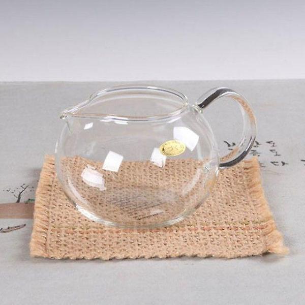  동글 손잡이 유리 숙우 유리컵 다기잔 800ml