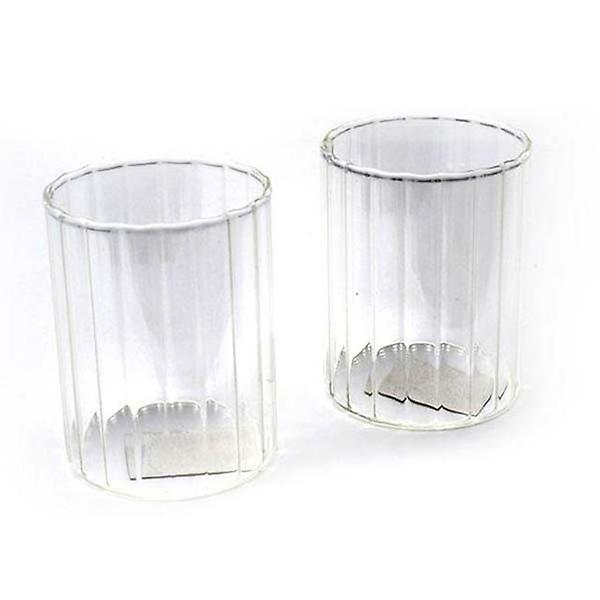  마카 유리컵 내열 유리잔 맥주컵 음료컵 300ml 2p