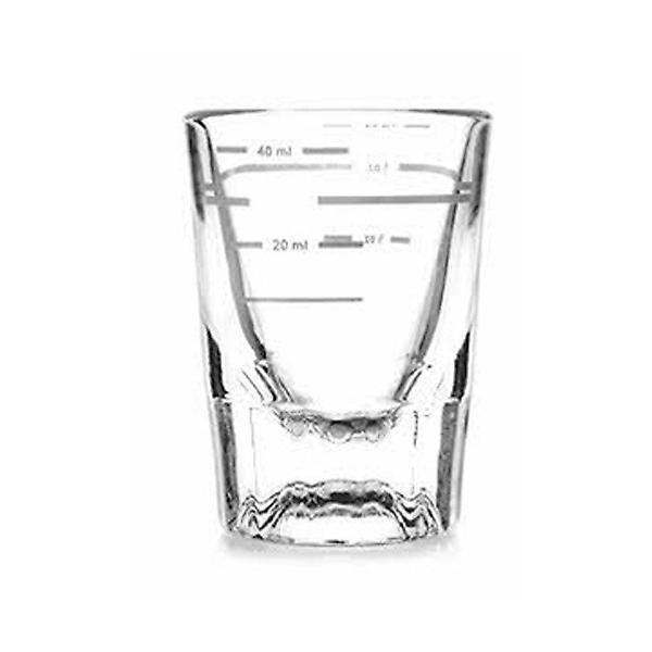  에스프레소 유리 샷잔 3줄 1oz 40ml X3개 커피샷잔