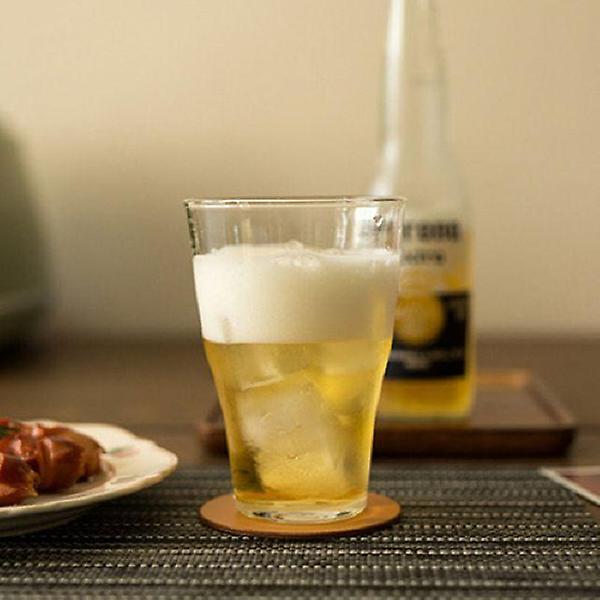  내열 강화 유리컵 440ml 감성 물컵 쥬스컵 맥주잔