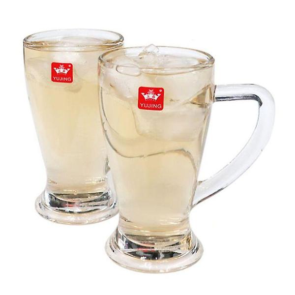  유징 유리컵 맥주잔 유리잔 커피잔 물컵 2P 400ml