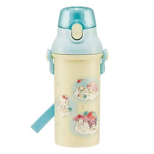  산리오 캐릭터즈 원터치 어깨끈물통 480ml