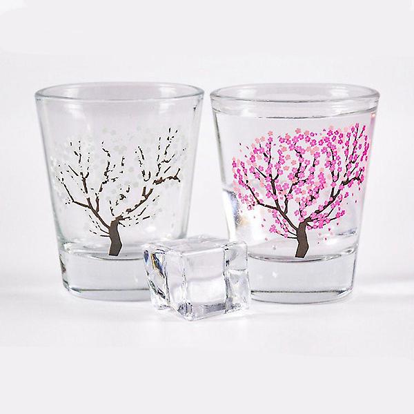  꽃피는 잔 벚꽃 소주잔 술잔