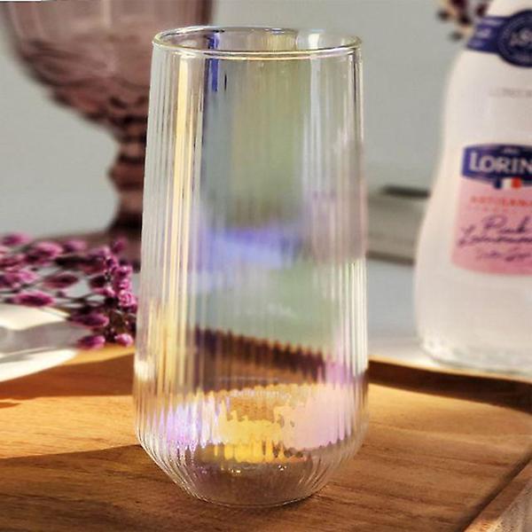  오로라 유리컵 내열 유리잔 술잔 맥주컵 라떼잔 470ml