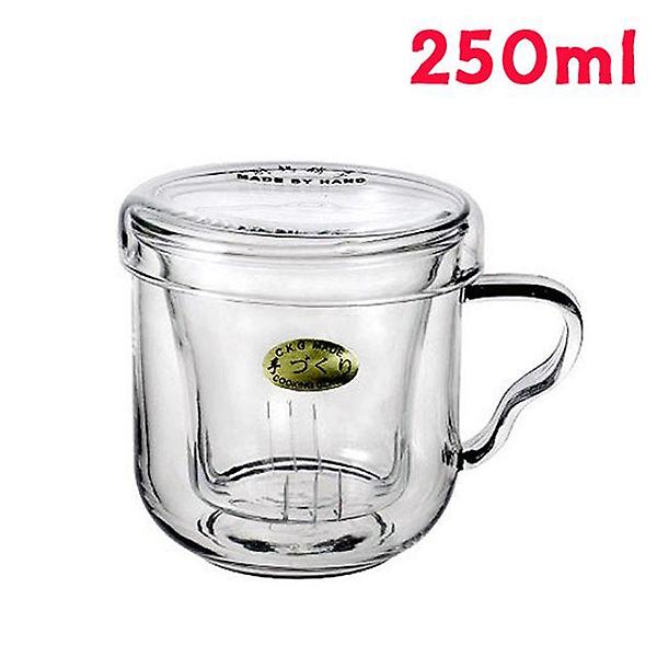  투명머그컵 250ml 유리컵 유리머그 머그잔 유리필터컵