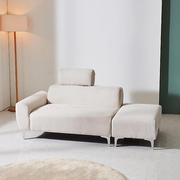  아이앤 블렌 아쿠아텍스 2인 소파 스툴포함 OB