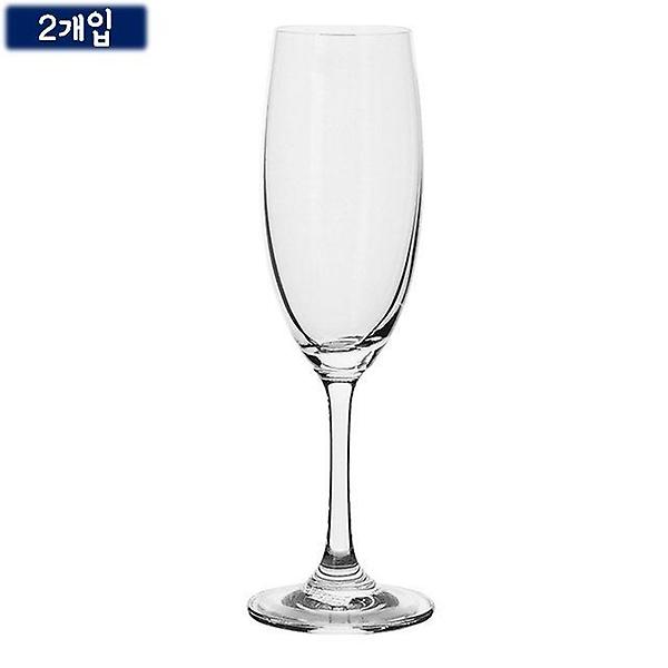  샴페인잔 220mL 2p 글라스 유리잔