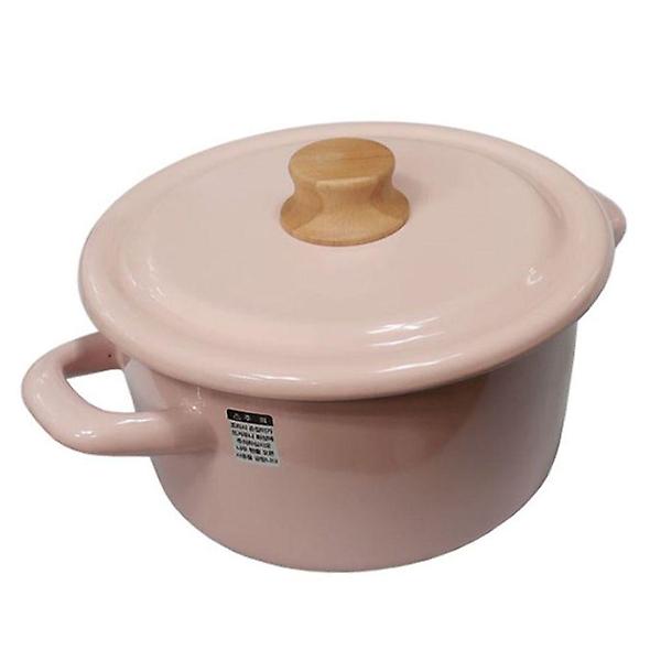  후지호로 인덕션 냄비 주방 법랑 냄비 양수 18cm