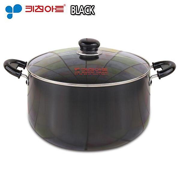  키친아트 쥬노블랙 경질냄비 28cm 곰솥