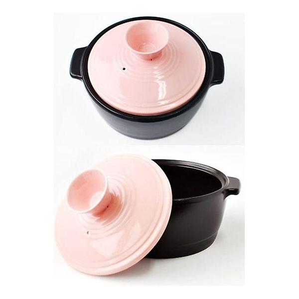  4컬러 뚝배기 중(핑크)