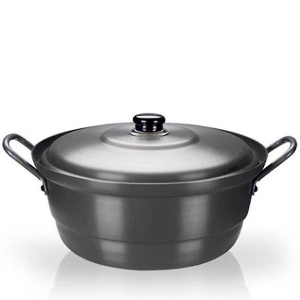  국솥 경질 냄비 찜솥 찜냄비 튀김 곰솥 뚜껑있음 42cm