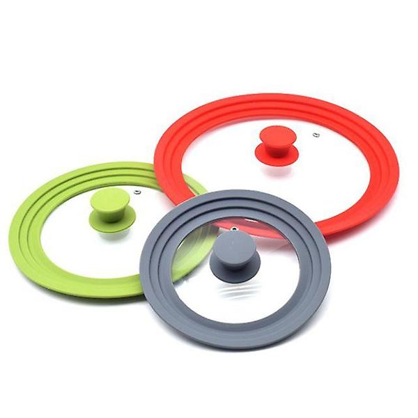  실리콘 후라이팬 뚜껑 냄비 프라이팬 덮개 16-20cm