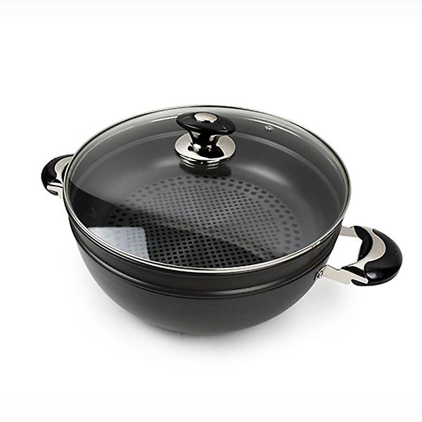  찜냄비 전골 요리솥 알루미늄 업소용 경질 찜솥 30cm