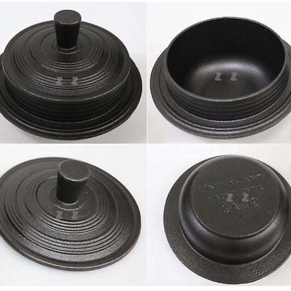  통주물 가마솥 인덕션 무쇠 가마솥 무쇠 냄비 12CM