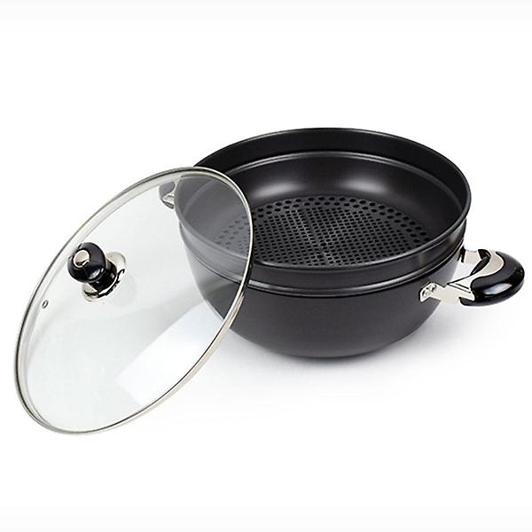  찜냄비 전골 요리솥 알루미늄 업소용 경질 찜솥 28cm