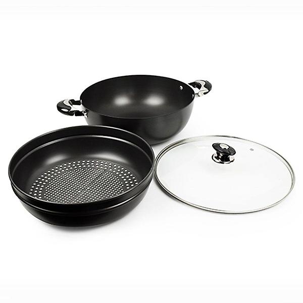  찜냄비 전골 요리솥 알루미늄 업소용 경질 찜솥 32cm