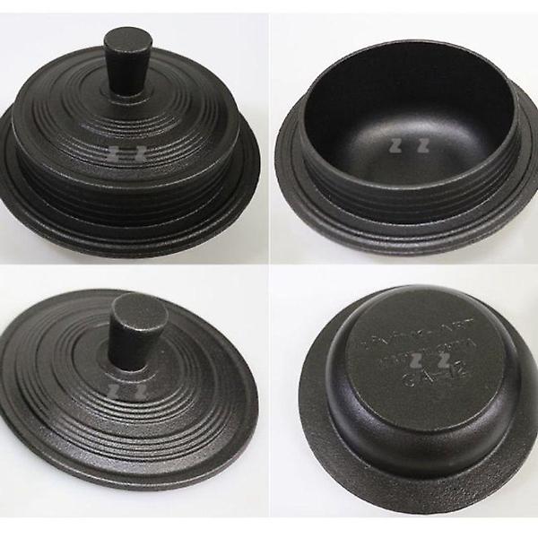  통주물 가마솥 인덕션 무쇠 가마솥 무쇠 냄비 18cm