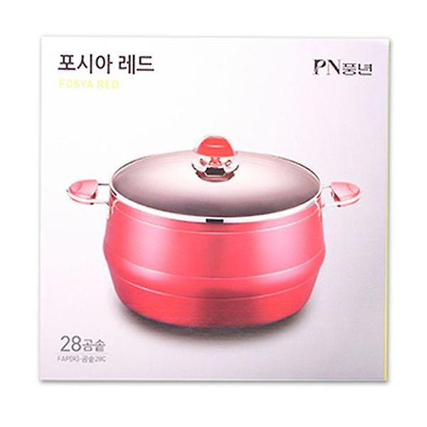  포시아 레드냄비(곰솥28cm)