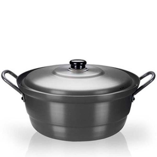  국솥 경질 냄비 찜솥 찜냄비 튀김 곰솥 뚜껑없음 30cm