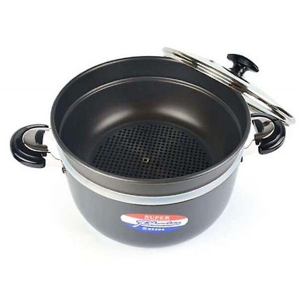  경질 곰솥 냄비 찜통 국통 찌개 냄비 곰통 2단 30호