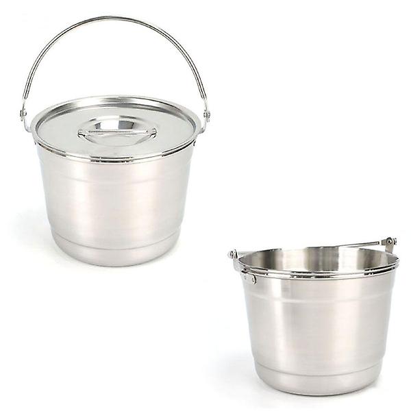  스텐 들통 양동이 얼음통 18.2x12.5cm 7호 약 2.3리터