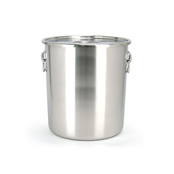  통판 스텐 304 곰솥 국통 육수통 36.5x37cm 4호 35L