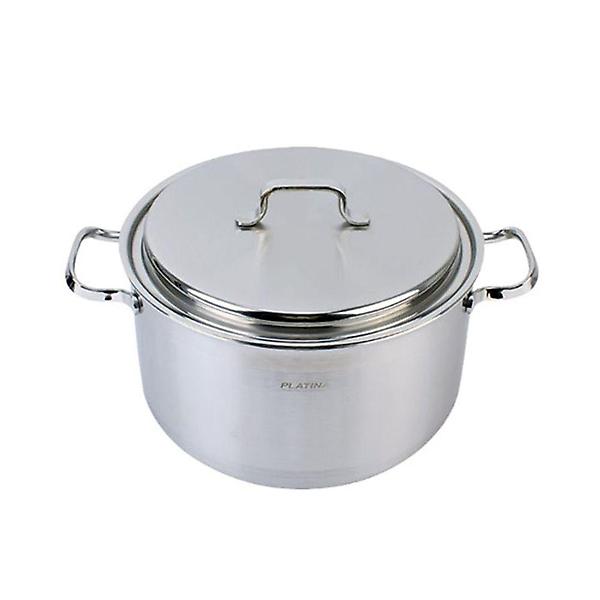  키친플라워 곰솥 인덕션 냄비 들통 찜솥 통3중 28cm