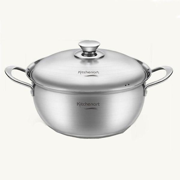  키친아트 인덕션 곰솥 냄비 찜기 찜냄비 들통 26cm