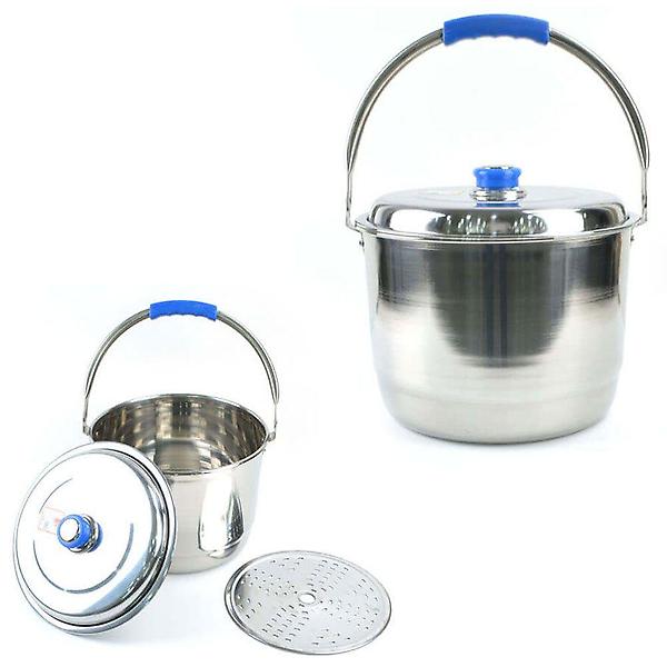  스텐 들통 찜솥 찜통 찜기 빨래솥 28cm 약 12리터