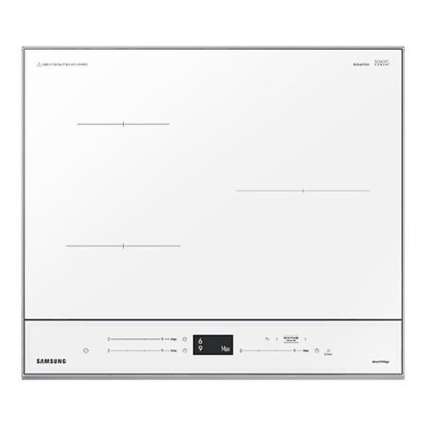  삼성전자 비스포크 3구 인덕션 NZ63CB6506XW 글램 화이트 색상