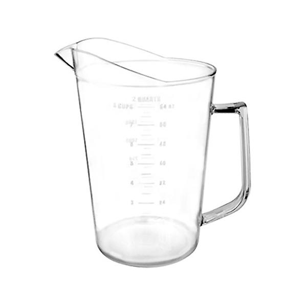  CAMEL 계량컵 8컵 2000ml 투명 플라스틱 베이킹 이유식 비커