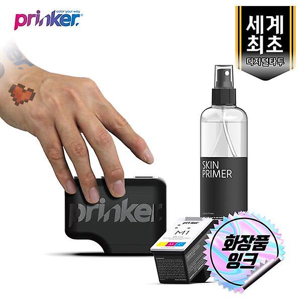  프링커M 컬러타투종합세트(디바이스+컬러잉크+스킨프라이머+피부용가이드)