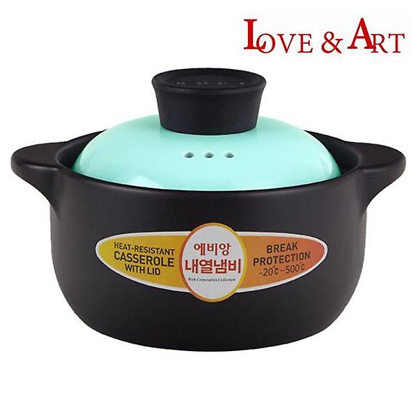  내열냄비 (1000ml) 내열점토 뚝배기 찜냄비 찌개냄비
