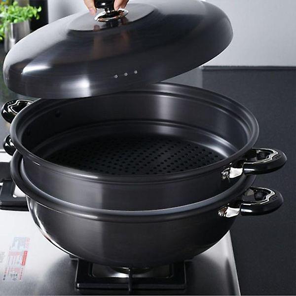  유진토스코 찜기 찜솥 찜통 찜 냄비 경질 2단 38cm