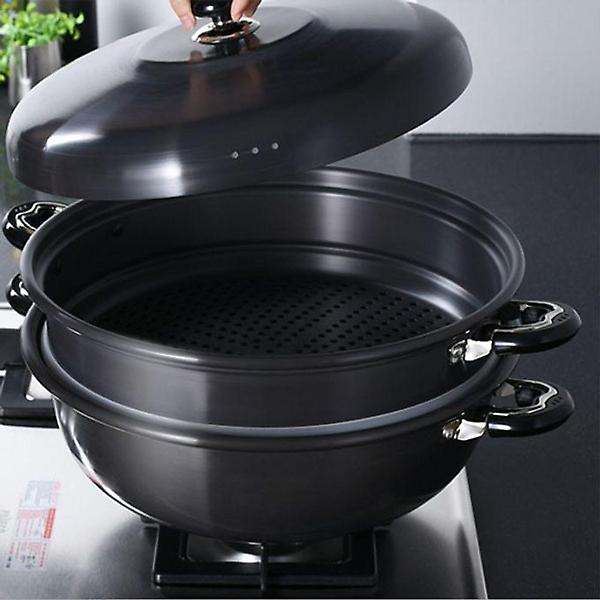  유진토스코 찜기 찜솥 찜통 찜 냄비 경질 2단 42cm