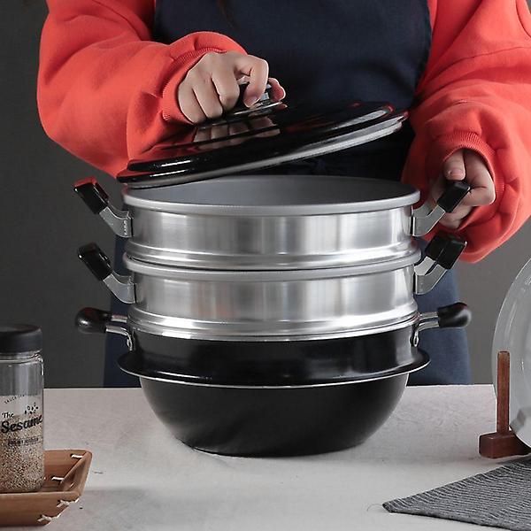  가정용 33cm 3단찜솥28 30 찜솥 찜기 업소용 알루미늄
