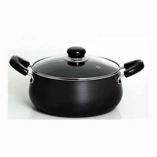  눌러붙지 않는 유리뚜껑 전골냄비 26cm