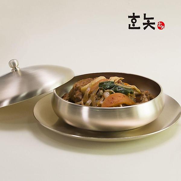  장인 놋그릇 방짜유기 찜냄비