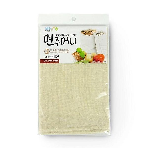  면주머니(특대) 쳔연면사 요리용 보자기 찜시트